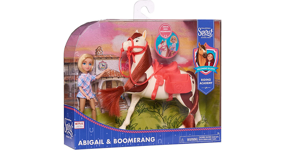 Spirit Sammelpuppe + Pferd - Abigail & Boomerang von Just Play