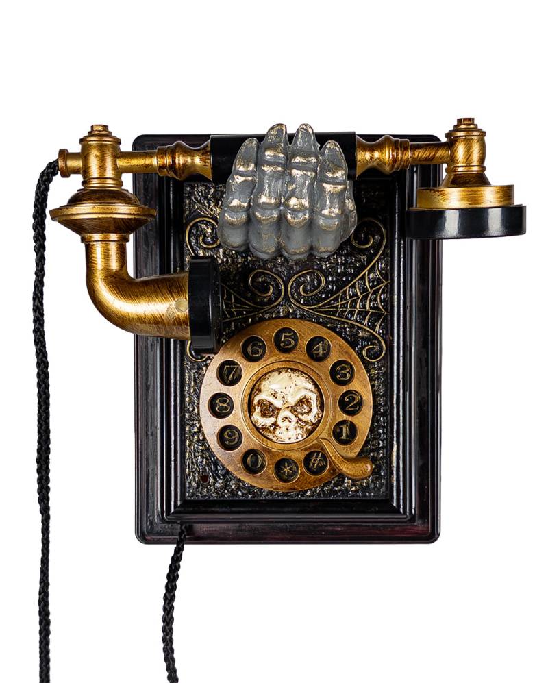 Spooky Telefon mit Bewegung & Sound 21cm Spooky Telefon mit Bewegung & Sound 21cm