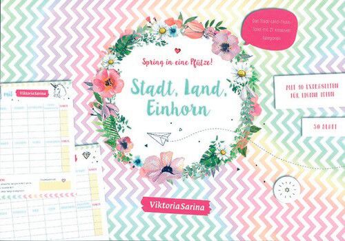 Stadt Land Einhorn - Spring in eine Pfütze!