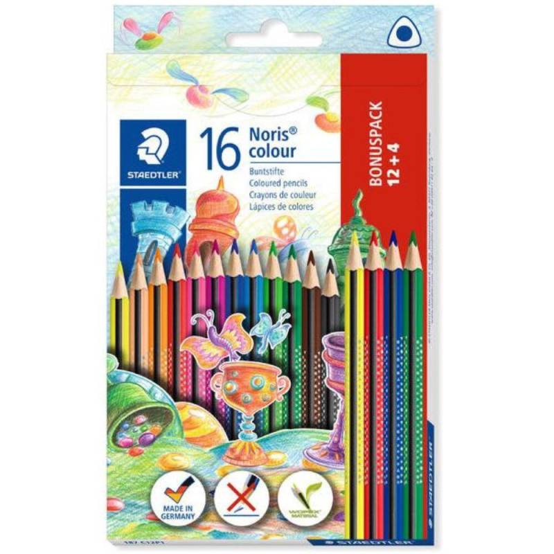 Staedtler - Buntstifte colour dreikant Bonuspack 16 Stück Staedtler - Buntstifte colour dreikant Bonuspack 16 Stück