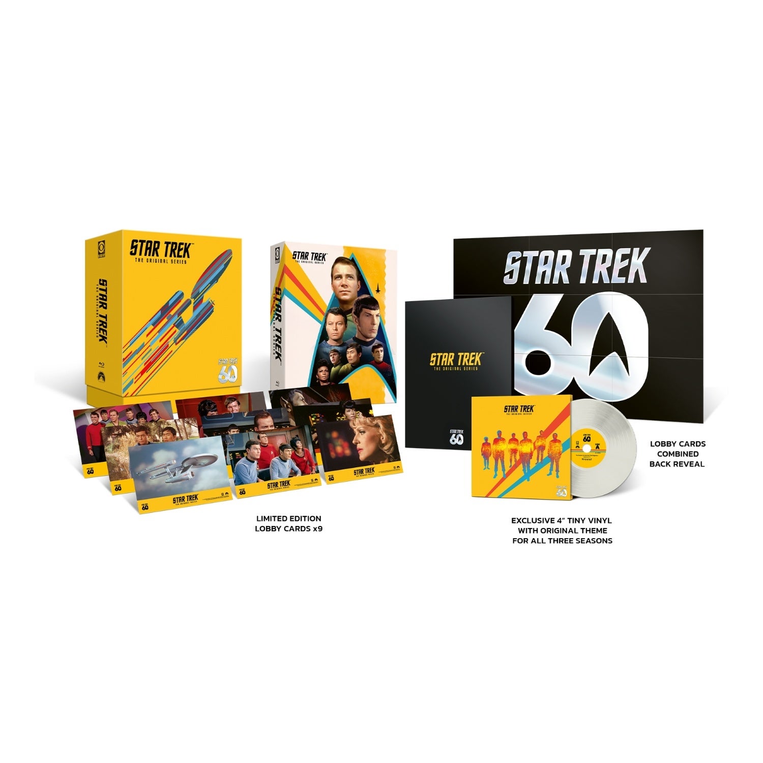 Star Trek: Original Series 60th Anniversary - Collector's Edition Blu-ray Star Trek: Original Series 60th Anniversary - Collector's Edition Blu-ray