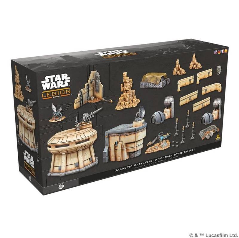Star Wars Legion Galactic Battlefield Terrain Starter Set (DE/EN/ES/FR) Terrain