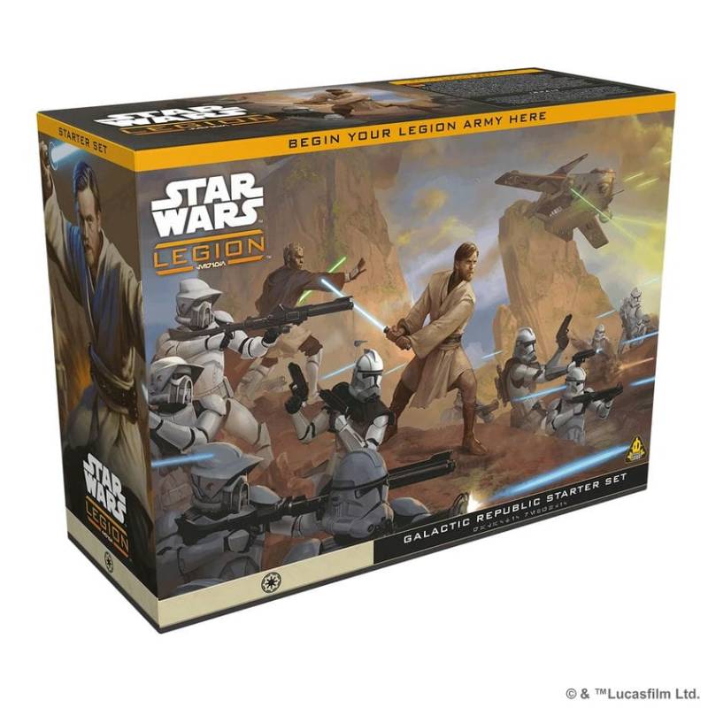 Star Wars Legion Galactic Republic Set (DE/EN/ES/FR) AMGD1233