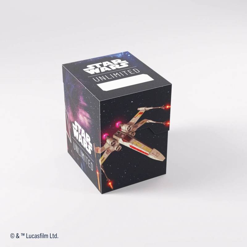 Star Wars Unlimited Soft Crate X-Wing/TIE Fighter Box Gamegenic Kartenbox Case