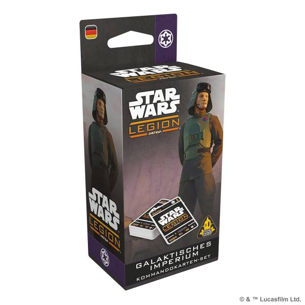 Star Wars: Legion - Galaktisches Imperium Kommandokarten-Set (Erw.)