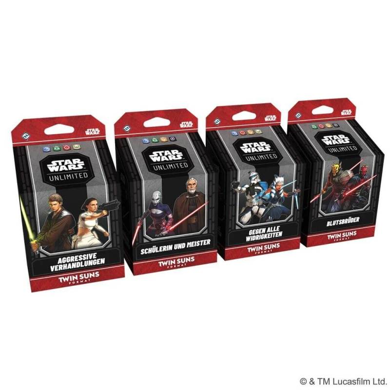 Star Wars: Unlimited – 2026 Twin Suns Decks - dt. Ahsoka Tano & Rex