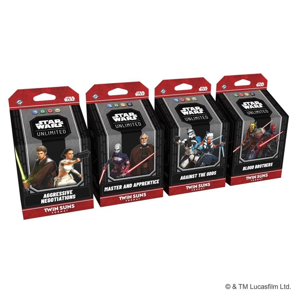 Star Wars: Unlimited – 2026 Twin Suns Decks - engl. Ahsoka Tano & Rex