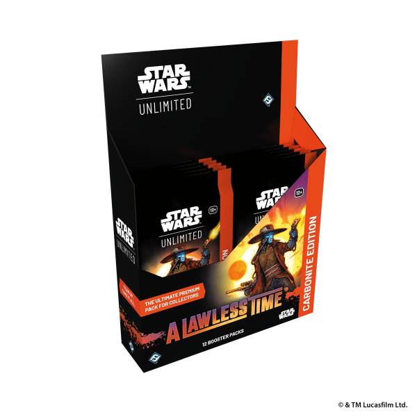Star Wars: Unlimited - A Lawless Time (Carbonite Booster Display)