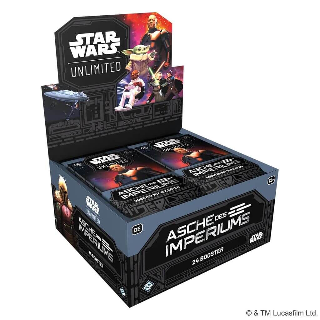 Star Wars: Unlimited - Asche des Imperiums (Booster-Display) - dt.