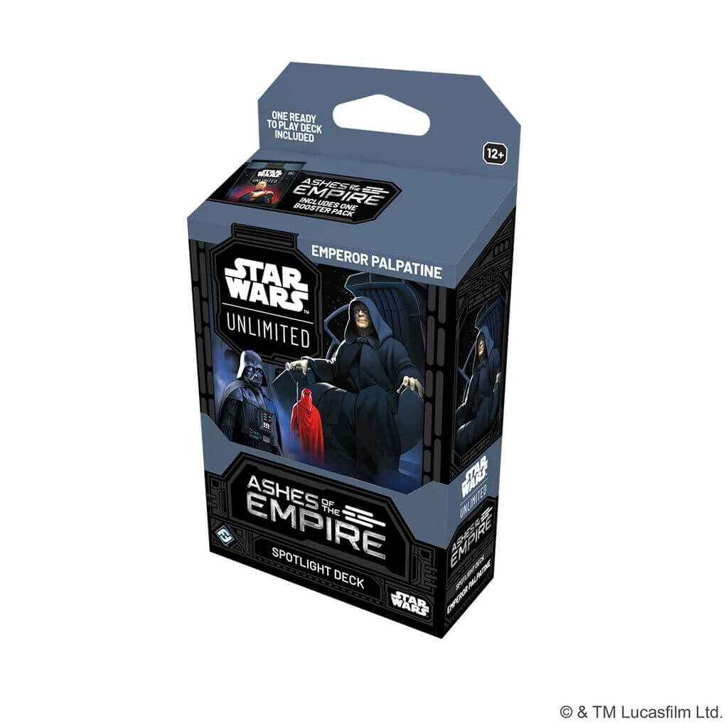 Star Wars: Unlimited - Asche des Imperiums Spotlight-Deck - Imperator Palpatine