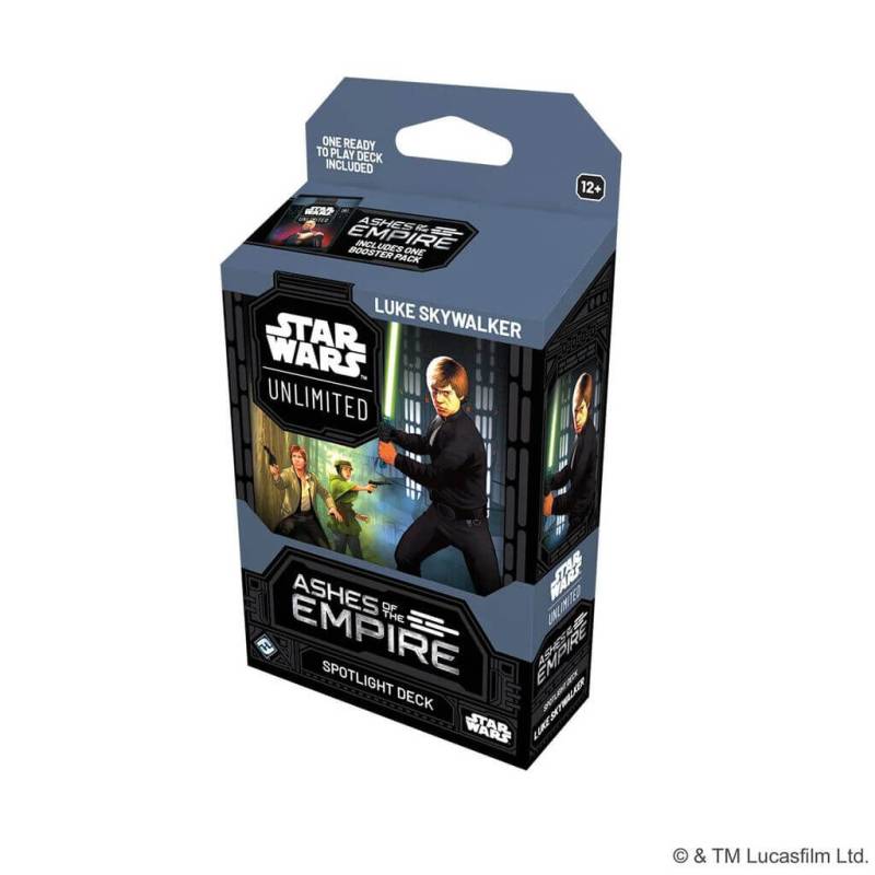 Star Wars: Unlimited - Asche des Imperiums Spotlight-Deck - Luke Skywalker