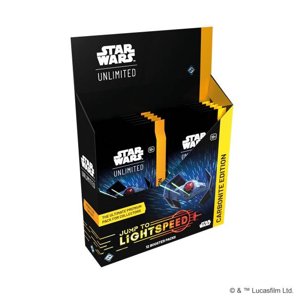 Star Wars: Unlimited - Jump to Lightspeed (Carbonite-Booster-Display) (engl.)
