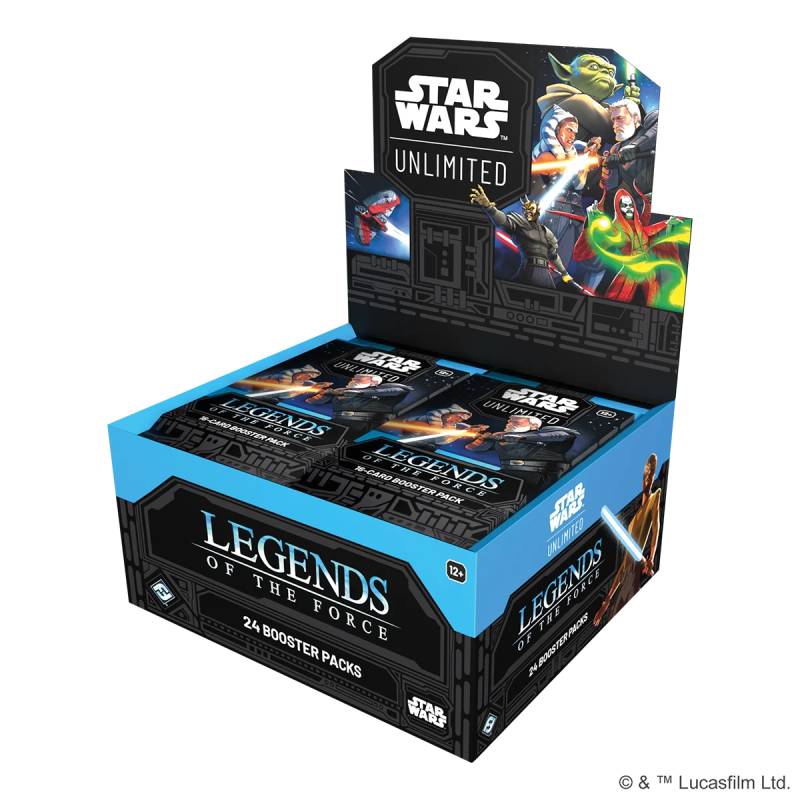 Star Wars: Unlimited - Legends of the Force (Booster-Display)