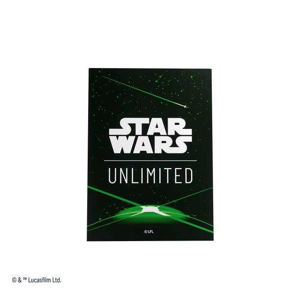 Star Wars: Unlimited Premium Art Sleeves - Card Back Green Star Wars: Unlimited Premium Art Sleeves - Card Back Green