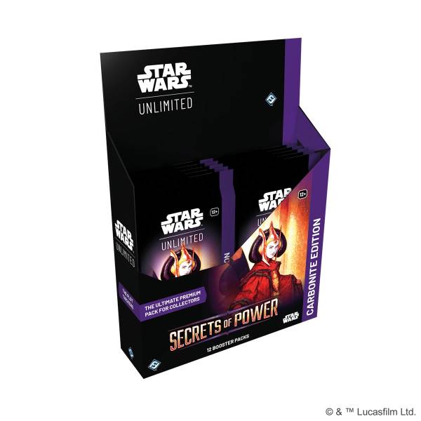Star Wars: Unlimited - Secrets of Power (Carbonite Booster Display) (engl.)