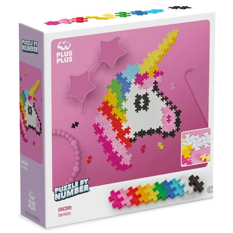 Steckbausteine Puzzle Einhorn ab 5 Jahre