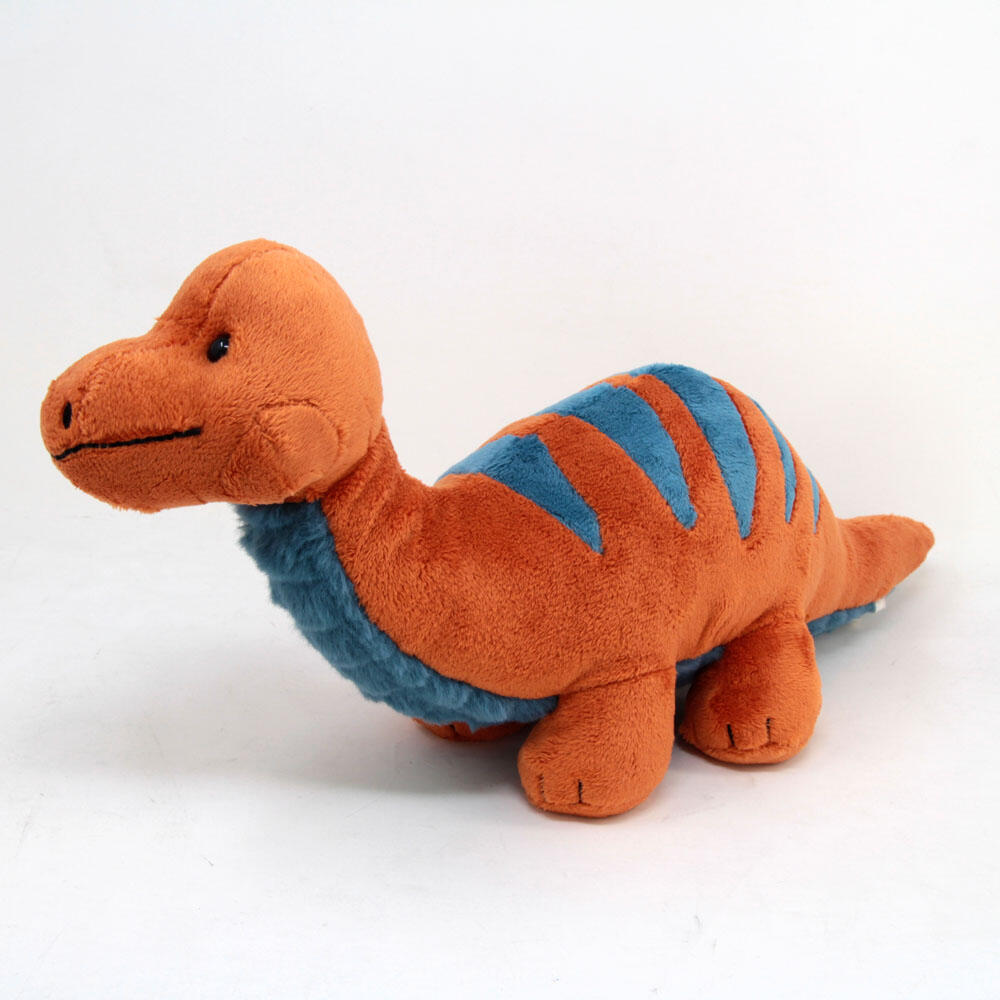 Steiff - Bronko Brontosaurus 28 cm orange Dinosaurier Kuscheltier