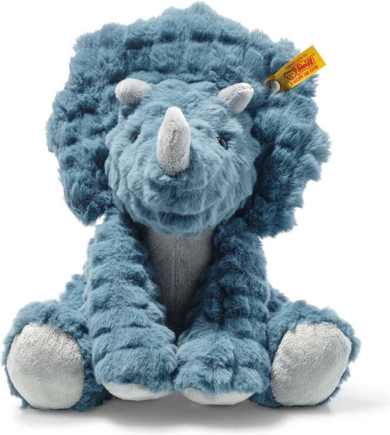 Steiff - Dixi Triceratops 28 cm petrol Dinosaurier Kuscheltier Steiff - Dixi Triceratops 28 cm petrol Dinosaurier Kuscheltier