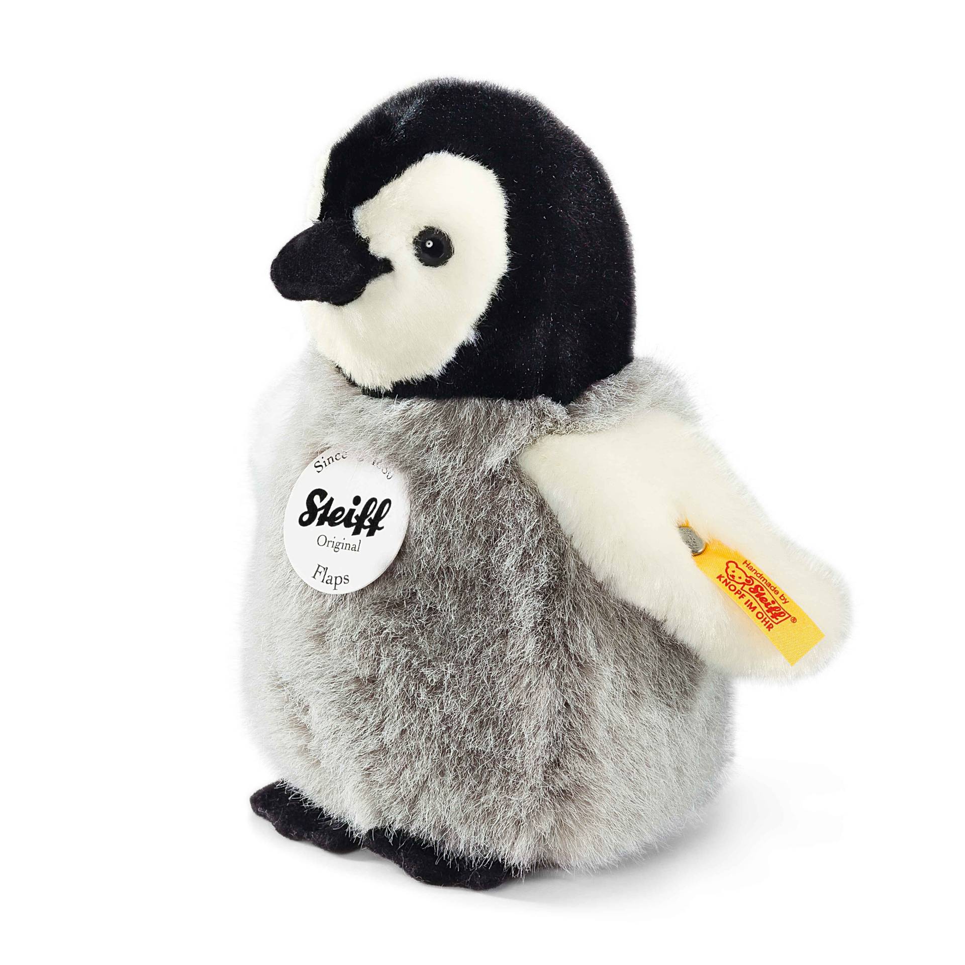 Steiff - Flaps Pinguin 16 cm grau/weiss Kuscheltier Steiff - Flaps Pinguin 16 cm grau/weiss Kuscheltier