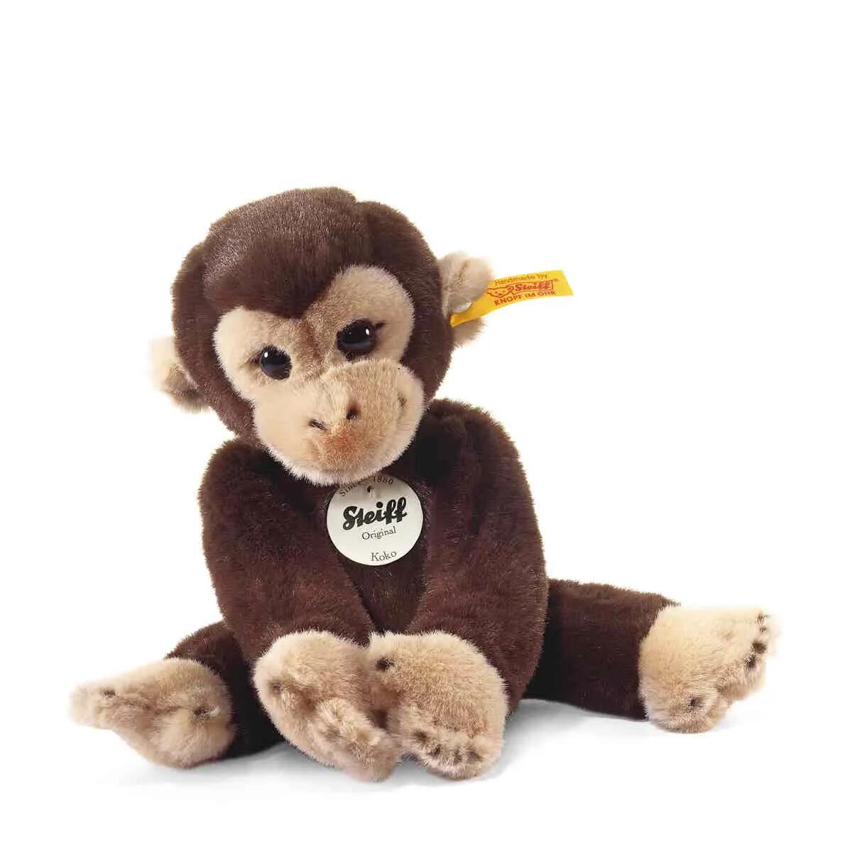 Steiff - Koko Affe 25 cm braun Kuscheltier