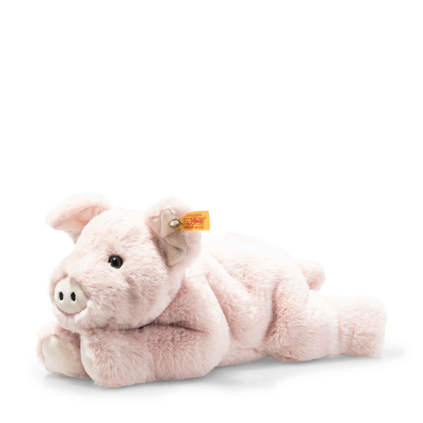 Steiff - Piko Schwein 28 cm rosa liegend Kuscheltier rosa