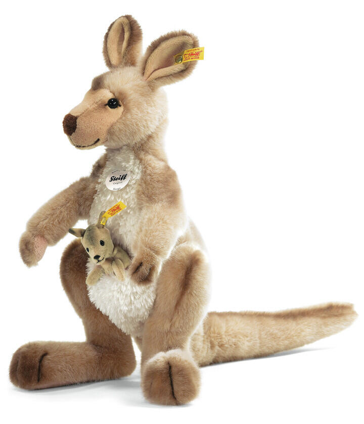 Steiff - STEIFF Kango Kaenguru 40 mit Baby
