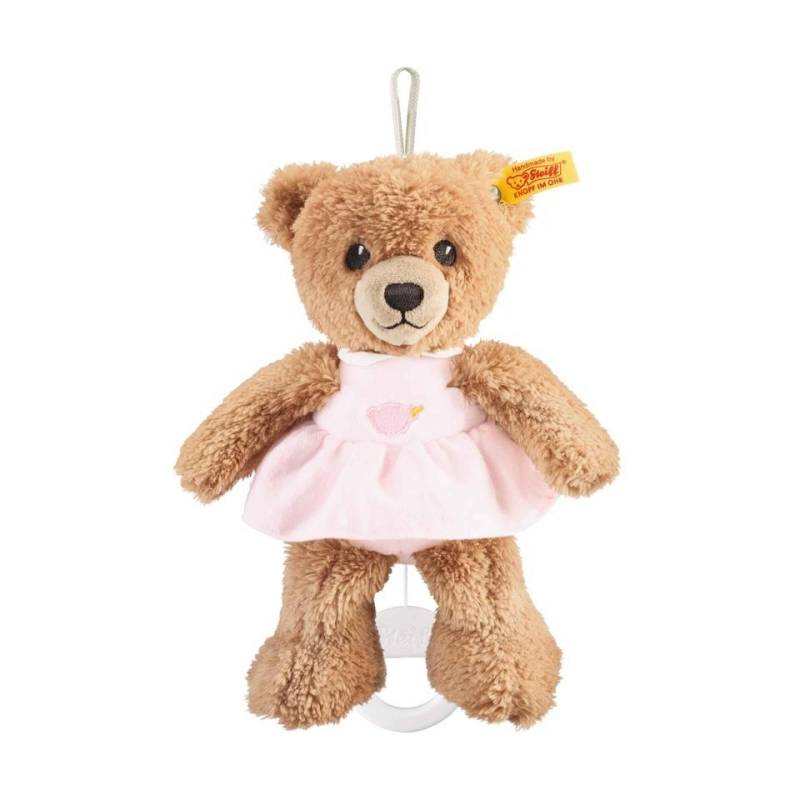 Steiff - Schlaf Gut Bär Spieluhr rosa