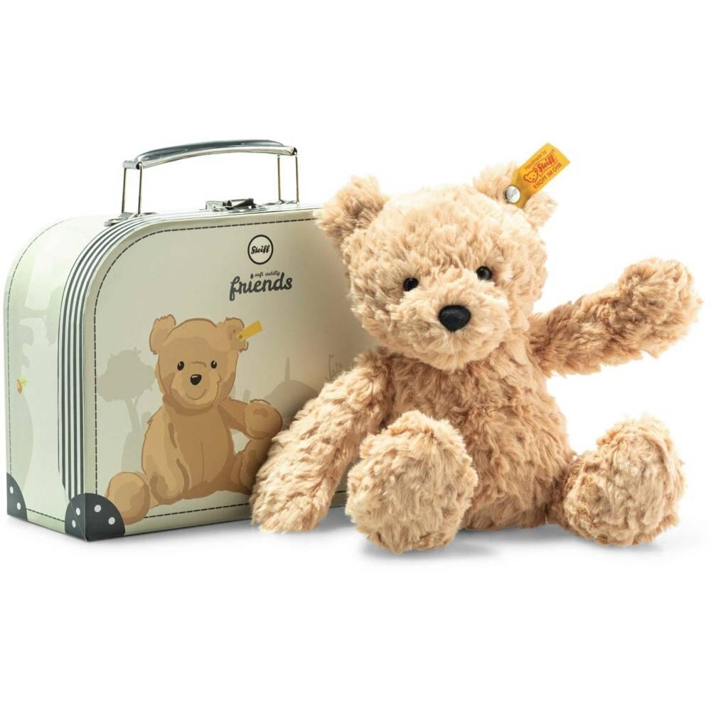 Steiff - Teddybär Jimmy 25 cm hellbraun im Koffer Kuscheltier