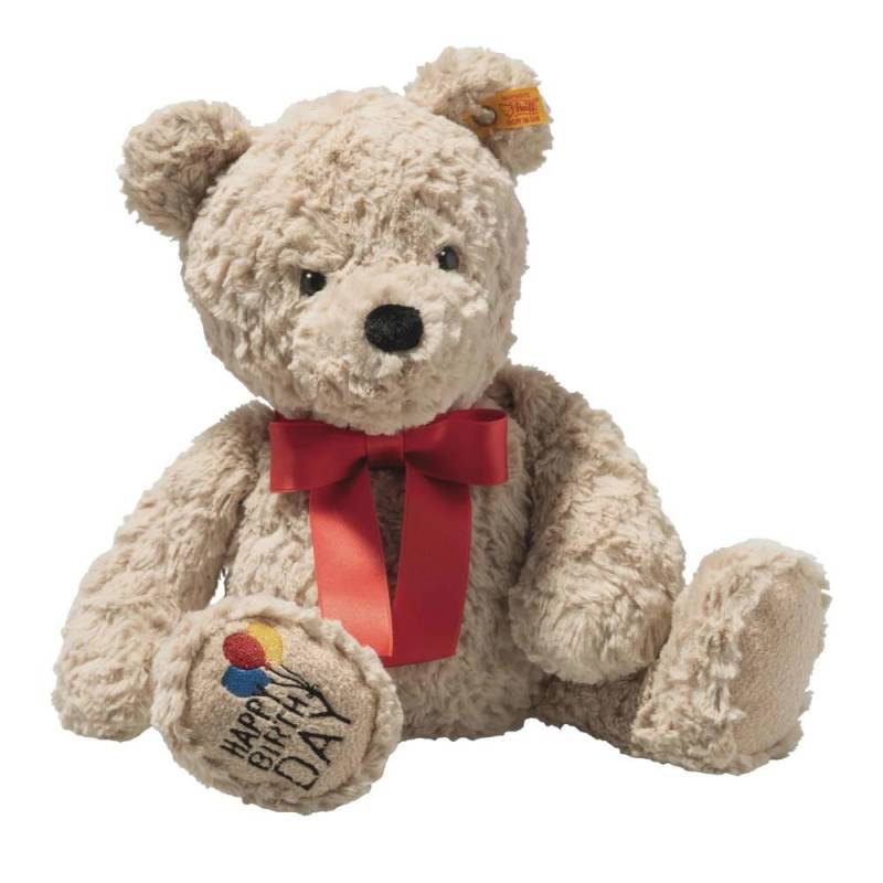 Steiff - Teddybär Jimmy 35 cm beige Birthday Kuscheltier Steiff - Teddybär Jimmy 35 cm beige Birthday Kuscheltier