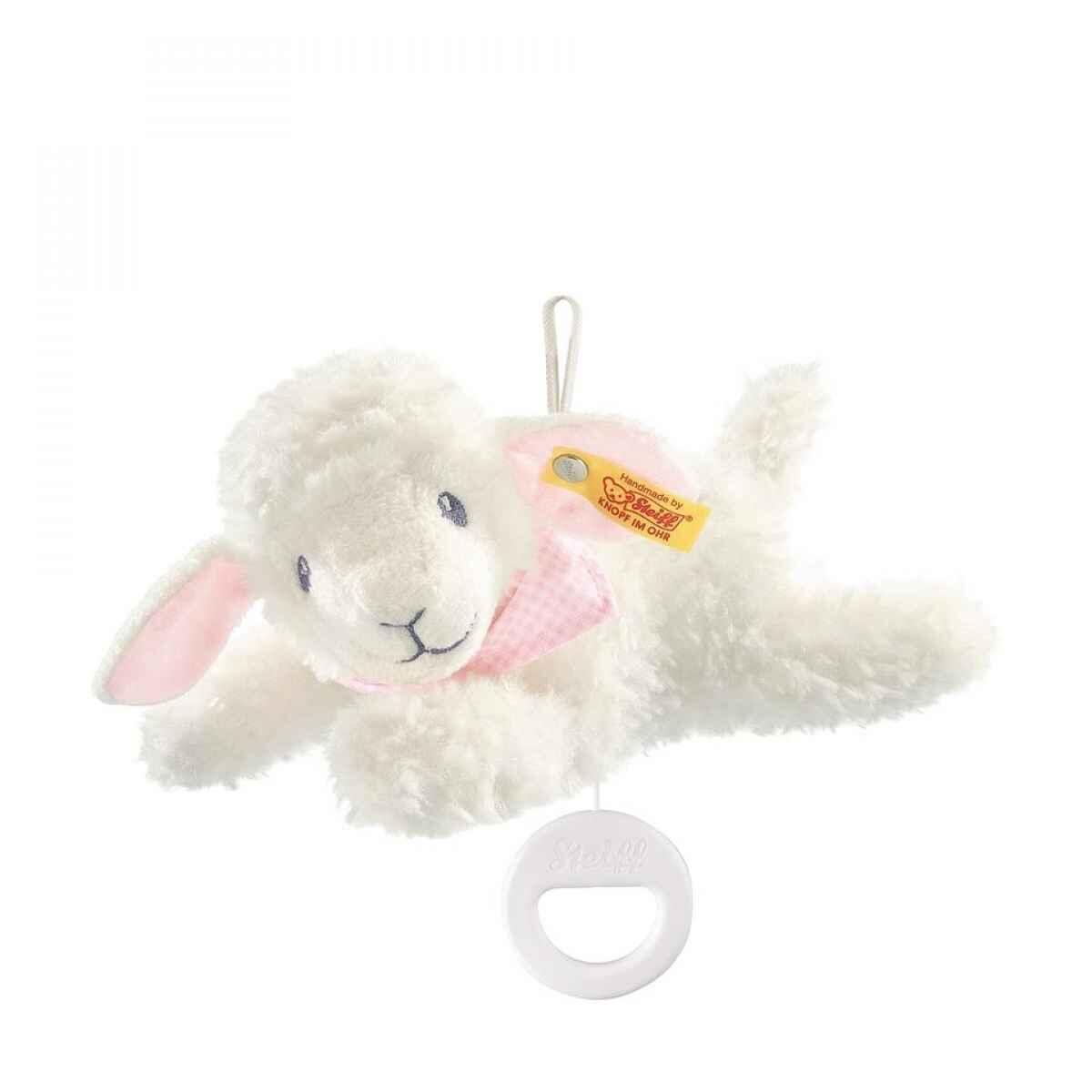 Steiff - Träum Süß Lamm Spieluhr rosa 25cm Steiff - Träum Süß Lamm Spieluhr rosa 25cm
