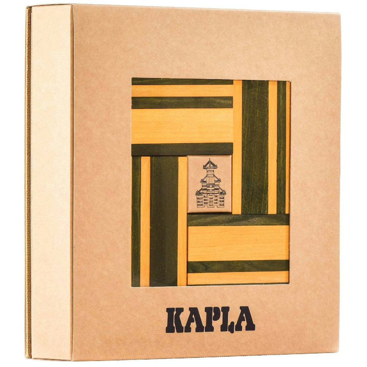 Steine Buch und Farben 40er Set (gelb/grün)