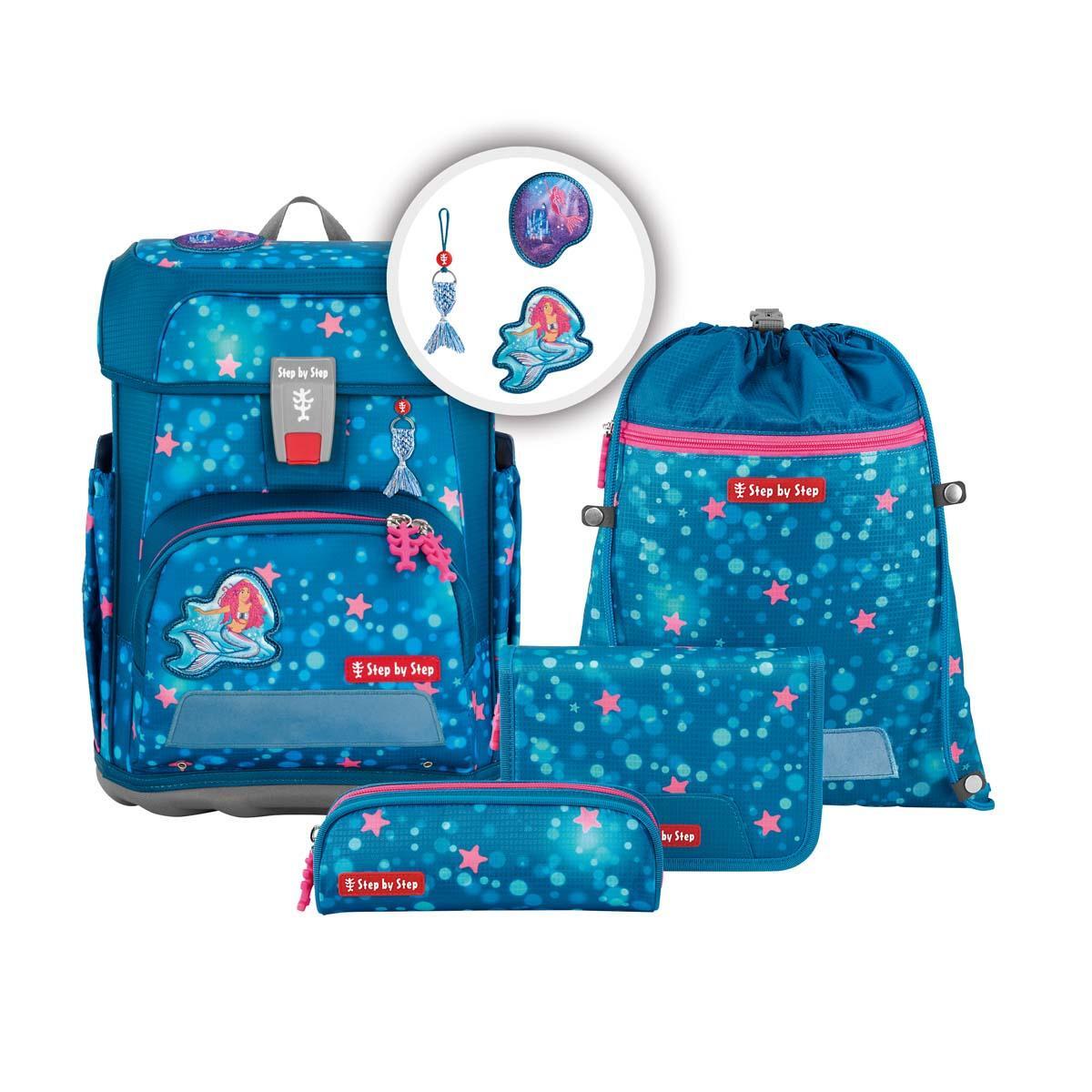 Step by Step - CLOUD Schulranzen-Set Mermaid Lola, 5-teilig