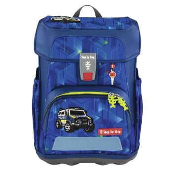 Step by Step - CLOUD Schulranzen-Set Police Truck Charly, 5-teilig Step by Step - CLOUD Schulranzen-Set Police Truck Charly, 5-teilig