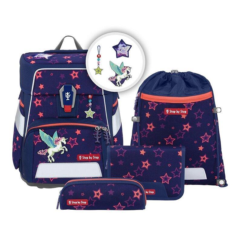Step by Step Schulranzenset 5tlg Space ReflectPegasus Night Nuala