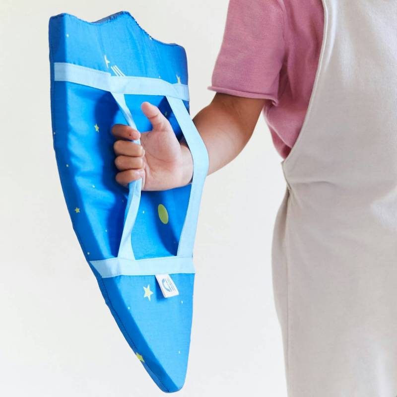 Sternen Ritterschild weich aus Seide