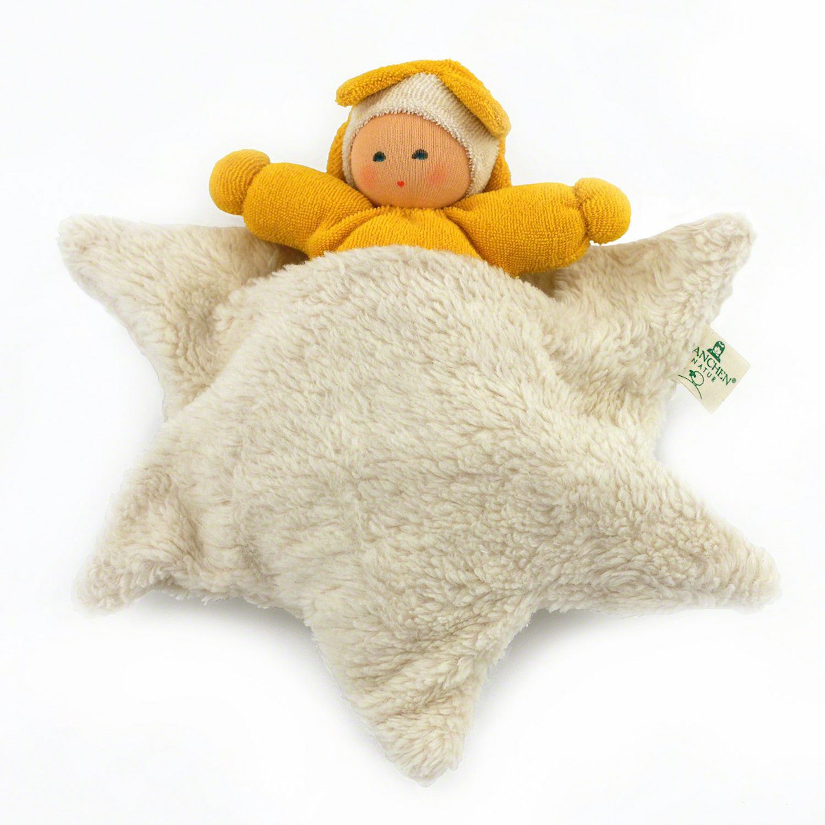 Sternenbett Spieluhr mit Sternenpuppe