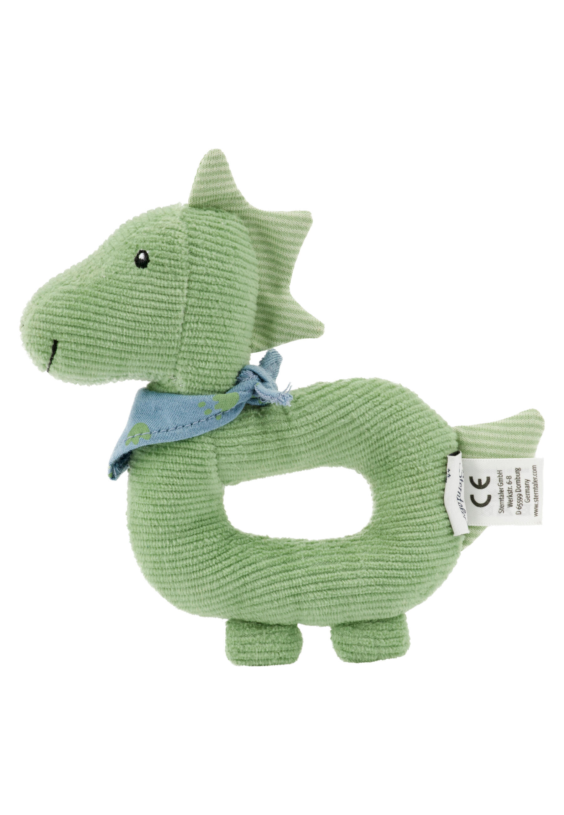 Sterntaler - Greifling DINO Rexi steingrün