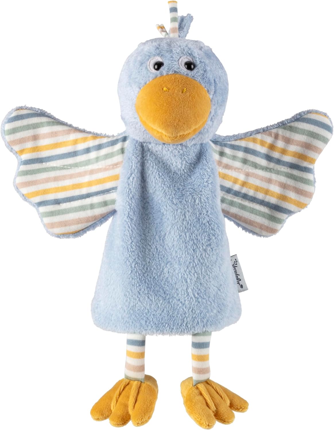 Sterntaler - Handpuppe Vogel himmelblau Kinder
