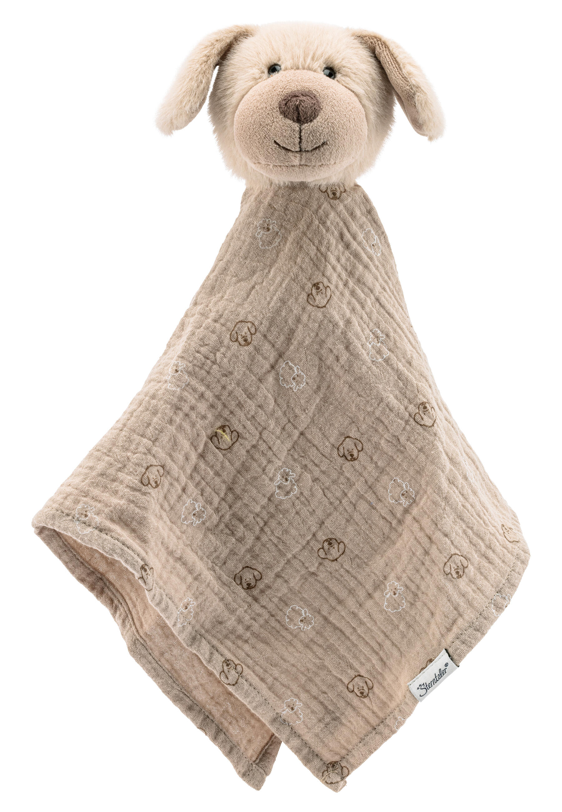 Sterntaler - Schmusetuch L Hund Lucky sand