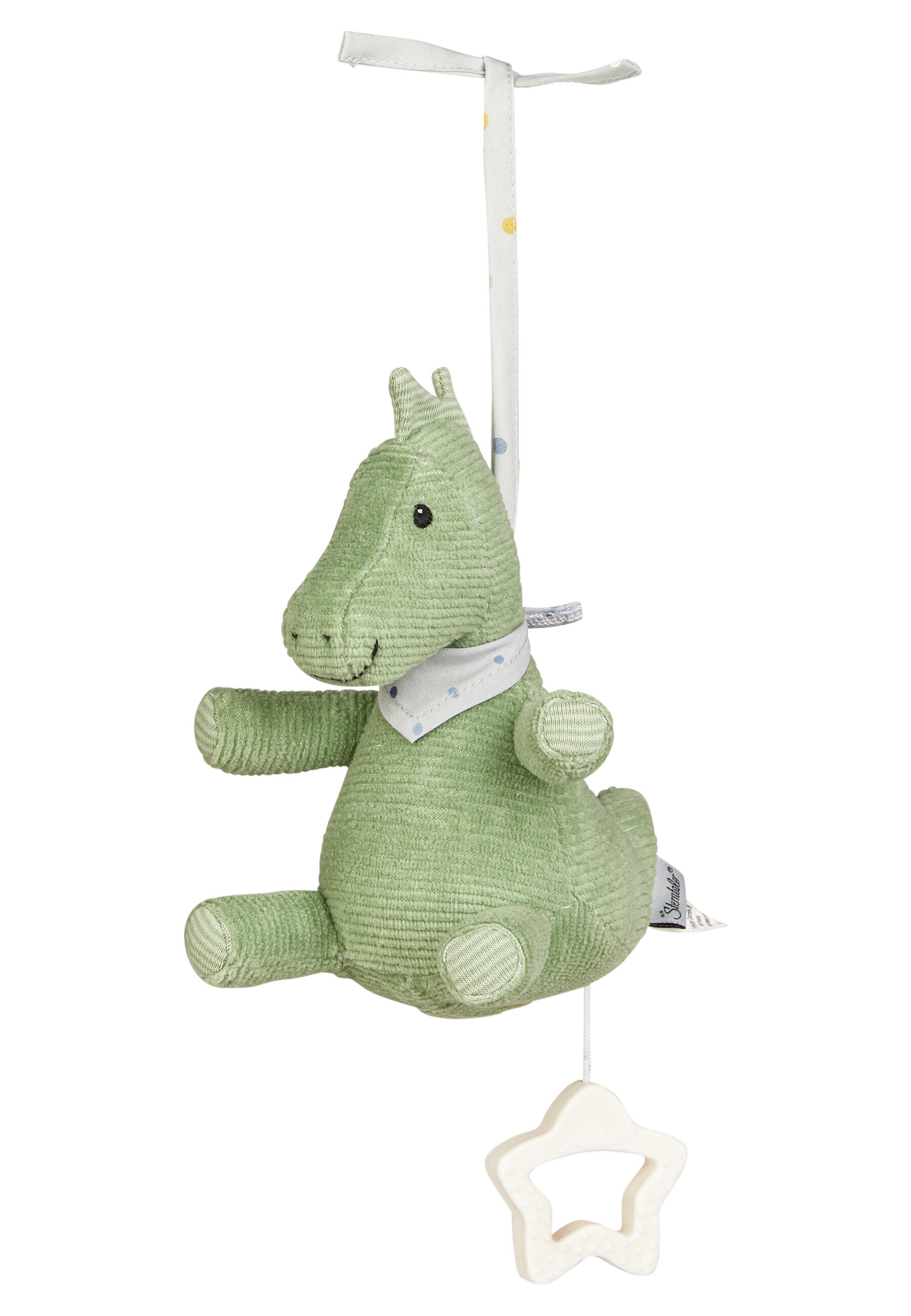 Sterntaler - Spieluhr S DINO Rexi steingrün