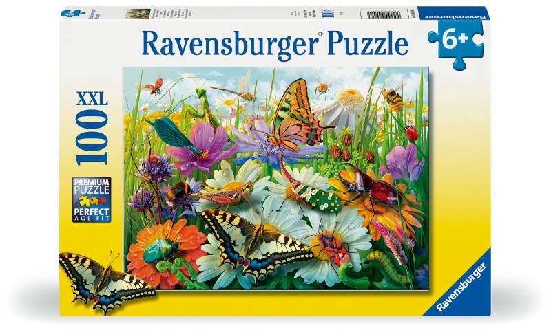 Ravensburger - Puzzle Wunderwelt der Insekten 100 Teile