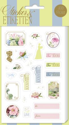 Stickerbogen: Sticker & Etiketten Miss Jane - J. Austen (Bastin)