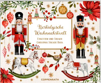 Stickerbuch - Nostalgische Weihnachtswelt (Behr)
