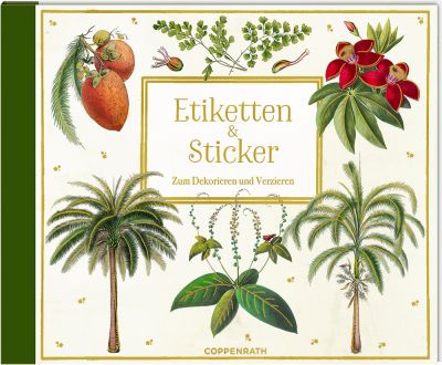 Stickerbuch: Etiketten & Sticker  - Sammlung Augustina