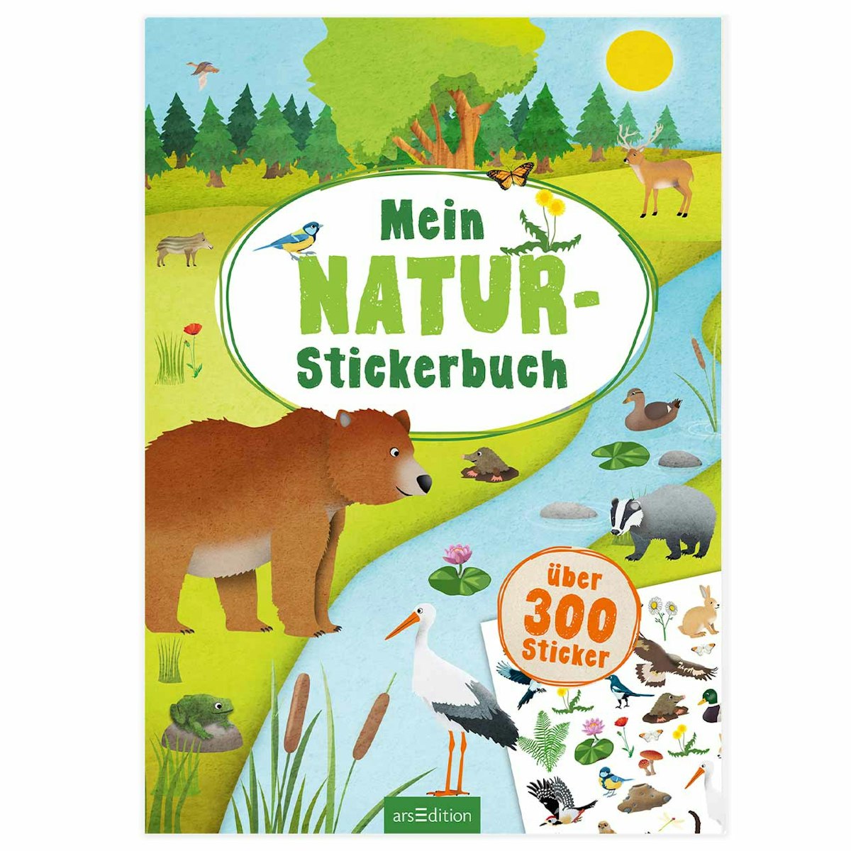 Stickerheft Garten – Ab 4 Jahren