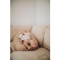 Stillkissen Punkte beige