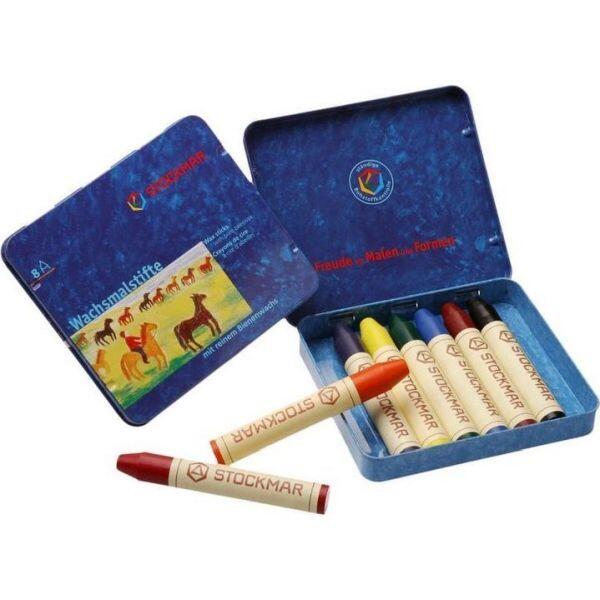 Stockmar - Wachsmalstifte Stockmar, 8er Etui