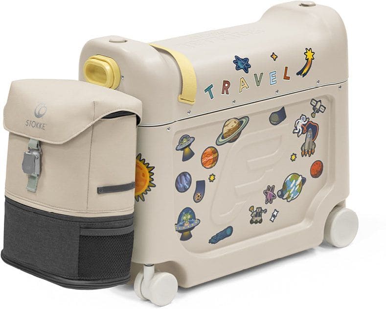 Stokke Jetkids by Stokke Travel Bundle moonglow white