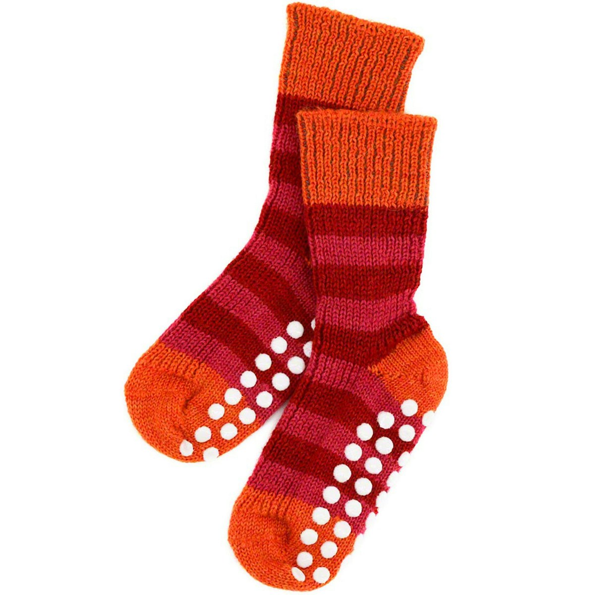 Stoppersocken aus Schurwolle- schadstofffrei & atmungsaktiv 128/134