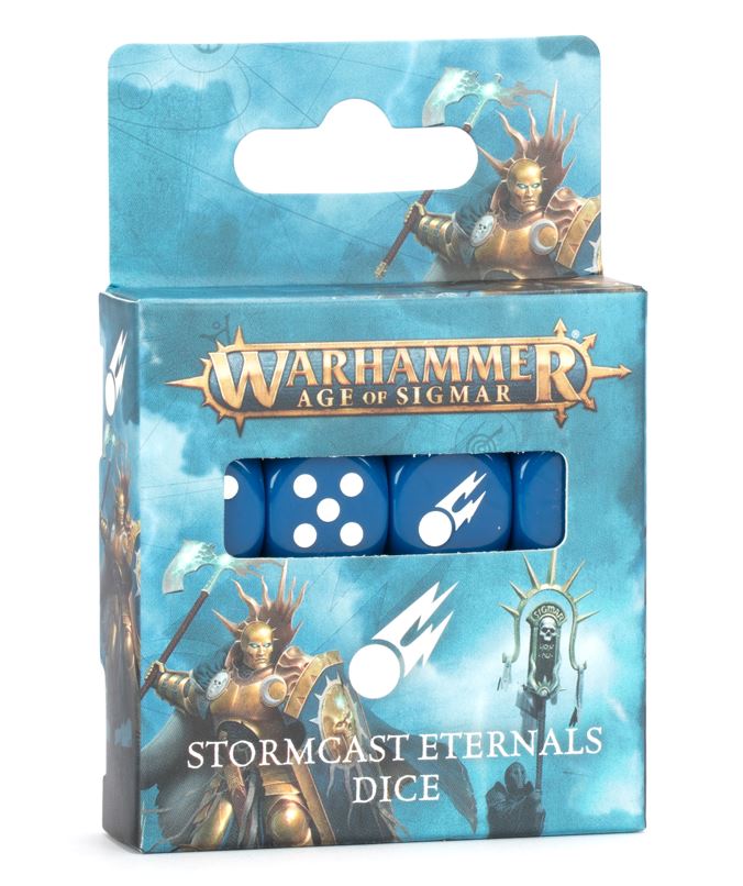 Stormcast Eternals Dice Set 16 Games Workshop Warhammer Würfel Dices AoS W6 D6
